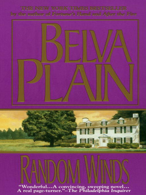 Title details for Random Winds by Belva Plain - Wait list